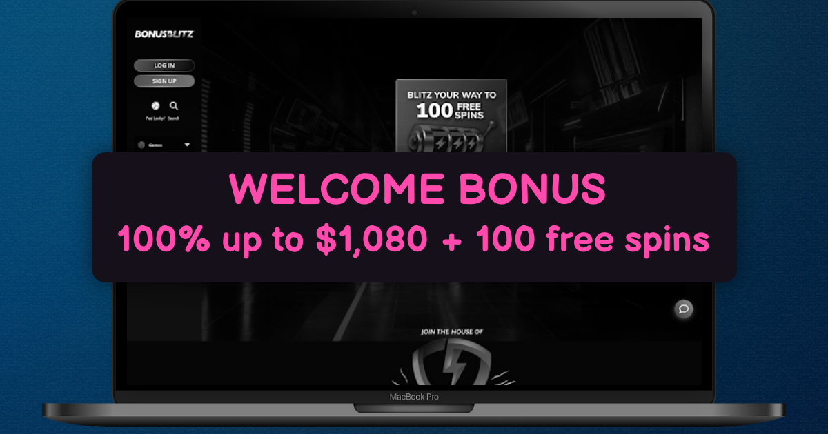 Bonusblitz Casino banner